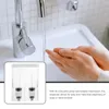 Liquid Soap Dispenser Wall Mounted Container Parts Shampoo Bottles Dispender Holder For Shower No Drill
