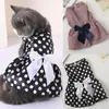 Cão vestuário pet vestido para cães gatos bonito flor clássico verão filhote de cachorro saia princesa vestidos festa pequena roupa roupas