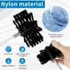 Chimney Cleaning Brush Extendable Flexible Dryer Vent Cleaner Soft Bristle Effective Air Duct Cleaning Tool with18 Rods