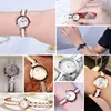 Burei marca de moda prata rosa ouro relógios para mulheres luxo à prova dwaterproof água safira casual quartzo relógio pulso reloj mujer 240320