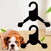 Dog Apparel 10Pcs Clothes Hangers Small Coat Hanger For Puppy Cat Kitten Black 18x15 5cm