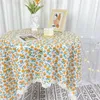 Table Cloth Lace Tablecloth In Velvet Floral Vintage Pastoral Book J3012