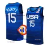 Maillot de basket-ball de l'équipe de la Coupe du monde 2023 des États-Unis Anthony Edwards Brandon Ingram Paolo Banchero Mikal Bridges Jalen Brunson Jaren Jackson Jr. Hot