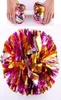 New Party Carnevale Incitamento Pom Pom Manico in plastica Cheerleader Fiore Danza Palla a mano Sport Concerto vocale Cheerleaders Palla even2447930