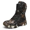 Sapatos 2022 Botas do exército de camuflagem à prova d'água Homens táticos Hightop não -lip botas de combate esportivo ao ar livre para homens plus size 3947