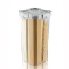Opslagflessen Verse conserveringsdoos voor korrels en diverse koelkast vier compartiment afgesloten tank