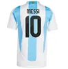 ArgentinaS 3 star soccer Jerseys final 2023 2024 ENZO ALVAREZ DI MARIA MESSIS Signed football shirt MARADONA MARTINEZ 24 25 DE PAUL DYBALA Men kids kit