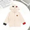 Giacche Felpa con cappuccio per bambini Cartone animato Orso Lettera Cappotto Capispalla Capispalla Vestiti per bambini Giacca per ragazzi Cappotti coreani per bambini Roupa