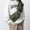 Streetwear unisexe poitrine plate-forme tactique sacs de poitrine décontracté Bullet Benger sac Hip Hop gilet sac Functi tactique taille Pack 20IQ #