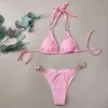 23 Yisiman Nueva cadena de amor Bikini de correa sexy