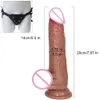 NXY Dildos Dongs Real Men Skin Soft Silicone Sucs Tpup Big énorme Cock Male Pinis artificiel pas cher adulte 18 Vagin Anal Sex Toys for Women 240330