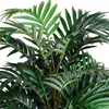 Decorative Flowers 4X Artificial Palm Plant Leaf Fake Tropical Big