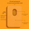 Voor Magsafe magnetisch lederen slotkaarthouder Wallet Case voor iPhone 15 Pro Max 14 13 12 11 voor Samsung S24 Ultra -accessoires