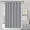 Shower Curtains 1Pc Clear Curtain Liner PEVA With Metal Grommet And 3 Magnetic Weights