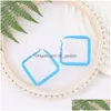 Hoepel Huggie Oorbellen Mode Vrouwen Geometrische Geschenken Eenvoudig Vierkant Rond Vrouwelijke Sieraden Accessoires Groothandel Trendy Oorbel Dhgarden Dhljw