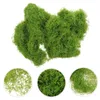 Decorative Flowers Simulated Moss Turf Plant Decor Artificial For DIY Project False Crafts Potted Planter Silk Cotton Fake Green