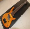 Nadir 7 String Fretless Bas Doğal Ahşap Renk Elektrik Bas Gitar 7 Dizeler FRETS FREBARD1287772