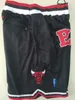 Mens''Chicago''Bulls''shorts Basketball Retro Mesh Embroidered Casual Athletic Gym Team Shorts black 001