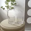 Wine Glasses INS Twisted Transparent S Glass Cup Decor Cocktail Beer Milk Tea Reusable Kitchen Wedding Drinking 240ml