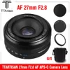 Ttartisan AF 27mm F28 Lens APSC Auto Focus Lense for E Z Fujifilm X Mount XT30 II