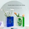 Vase Lightury Acrylic Vase Whaseale Home Art Flower Arranger Color Color Color Living Room Table Hydroponic Creative Decoration