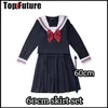 JK MUNOFOLD GIRL SUTER Student College Style Podstawowa klasa mundurowy Suit Sailor Długie rękaw Zła dziewczyna długa spódnica cosplay garnitury h2jt#