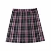 new Japanese School Dres High Waist Jk Uniform Purple And Pink Pleated Skirt School Uniforms Cosplay Mini Sailor Suit Skirts b3Ag#