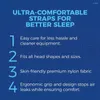 Ложки, 1 шт., сменный головной убор CPAP для ResMed Airfit P10, подушка для носа, маска, ремни, 1 эластичная резинка, 2 регулировочных зажима