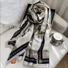 2024 Modedesigner Scarf Ladies Luxury Silk Scarf Classic Spring 180-90 Silk Scarf Soft High Quality Women Shawl 20