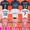 23 24 BAMFORD Llorente maglie da calcio casa lontano 2023 2024 Adams Aaronson HARRISON Sinisterra JAMES Maillots De Football Kit per bambini Maglia da calcio Leeds Unitedes