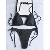 Projektantka V Textile kobiety Swimsuit Seksowne kąpiel kąpielowe letnie bikini stroje kąpielowe
