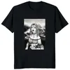 Vintage Devil Unhol Nun Graphic Print T Shirt HARAJUU FI Casual Men krótkie rękawy plus rozmiar koszulki Kobiety N0en#