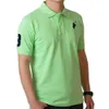 Designer polo camisas homens camiseta moda verão pônei bordado gráfico tee mens mulheres magro de manga curta camisa de luxo