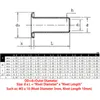 Brass Copper Hollow Rivet GB876 M0.9 M1.3 M1.5 M1.7 M2 M2.5 M3 M4 M5 M6 Circuit Board PCB Nails Through-Hole Tubular Rivet Nuts