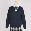 School JK Uniform Trui Jas Anime Cosplay Kostuums Vest Bovenkleding Trui 17 Kleuren Lg-mouwen Breien Jas Voor meisjes t42m #