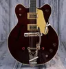 6122 Chet Atkins Country Gentleman Noyer Hollowbody Guitare électrique Simulé F Trous Vintage Select Edition Grover Imperial Tu7909513