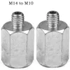 2pcs da M10 a M14 M14 a M10 Adattatore Adattatore Assolamento Grinder Interfaccia Convertitore CONVERTER CHIVE Adattatore