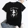 Damen-T-Shirts „You Are Magic“-T-Shirt, himmlische Hexenfrau, mystische T-Shirts, ästhetisches Boho-Hippie-Hexe-magisches T-Shirt-Oberteil