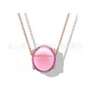 Jiaduola S925 Pan Pure Sier Rose Gold Colar Balão de ar Dream Catcher Conjunto de colar oco com corrente de colar
