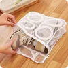 Tvättpåsar förvaringsskonät Kleaing Protectiver Anti-Deformation Dirty Washing Shoes Care Organizer Bag Mesh Kläder Sneakers Travel