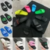 Designer Sandalen Herren Slipper Damen Slipper Schwarz Schuhe Luxus Stereo Logo Sommer Sandalen Strand Sneaker Flats Größe EUR 36-45