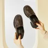 Japonia w stylu dziewczyny lolita jk butów mokasyna kobiety studenci pu skórzane buty buty 240320
