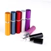 Lagringsflaskor 5 ml Mini Spray Parfym Bottle Travel Relable Empty Cosmetic Container Atomizer Aluminium LX2470