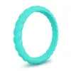 Cluster Rings Fashion Simple Mahogany Silicone Ring Lovers Personality Women's Protection Finger Wedding Jewelry