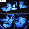 9pcs LED Interior ampoule Kit pour Subaru Levorg 2015 2017 2017 2018 2019 2020 2021 Car LED Reading Dome Trunk Lamp Canbus