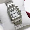 Designer Watch 25mm 36mm Square Dial Ladies Watches Electronic Movement Business Watch Stainless Steel Strap Quartz Watch Montres de luxe