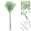 Decorative Flowers 10pcs Artificial Greenery Stems Faux Picks Wedding Bouquet Table Centerpieces