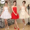 Casual Dresses PULABO Women Summer Lace White Red Dress Elegant Off Shoulder Party Gowns Vestidos Sexy Slash Neck Mini Ins