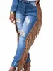 lw Plus Size jeans estivi Nappa Design Jeans strappati Pantaloni skinny Jeans donna Y2K Pantaloni cargo estivi High Street Y0CZ #