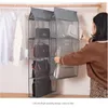 Storage Bags Handbag Artifact Bag Dust-proof Cover Door Behind Hanging Shelf Household Bedroom Organizer